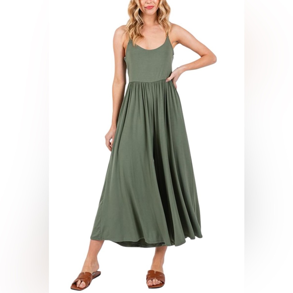 Fit and Flare Wideleg Jumper